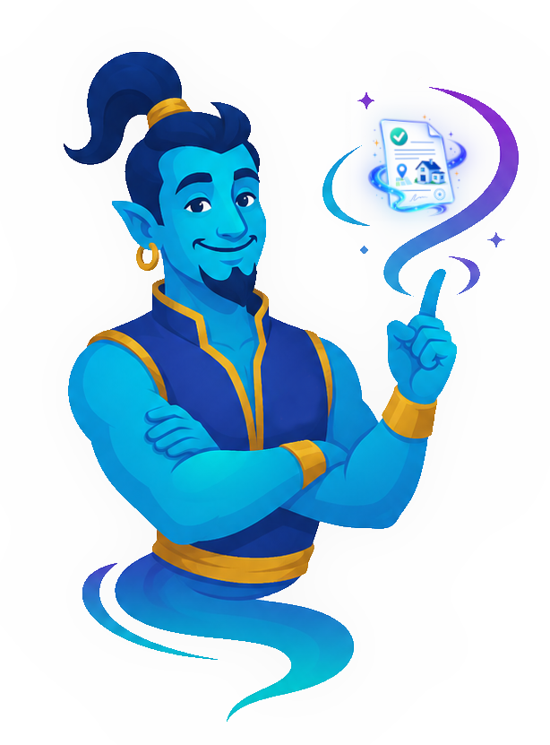 TradeGenie mascot